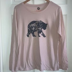 Mountain and Isles long sleeve tee